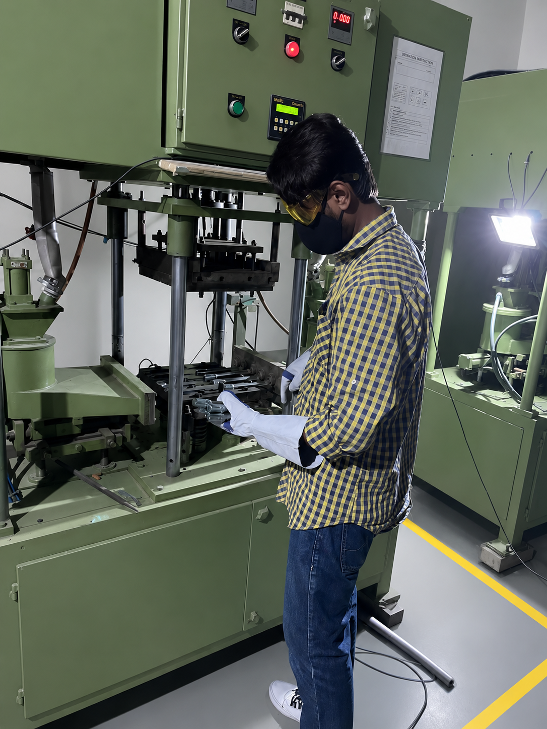 Minco India probe production line